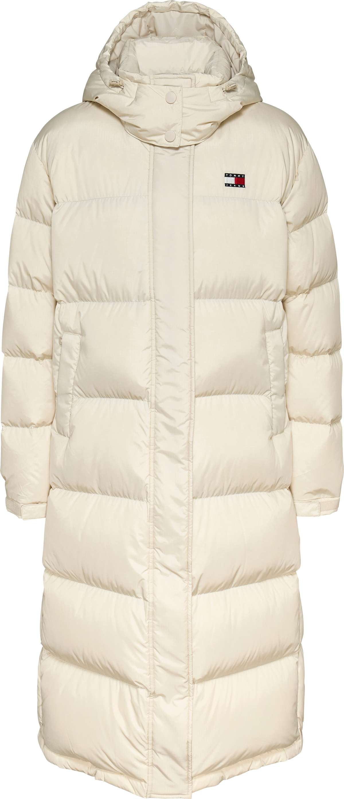 Стеганое пальто с вышивкой логотипа »TJW ALASKA LONG PUFFER EXT«