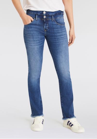 Джинсы Bootcut укороченной длины с потертым краем. Jeans Baby Cropped Org Dnm
