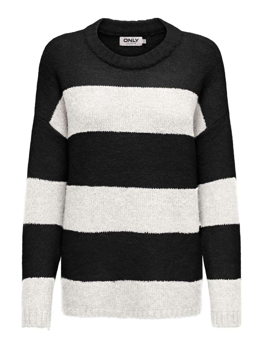 Свитер с круглым вырезом ONLFILONE LIFE LS O-NECK CC KNT