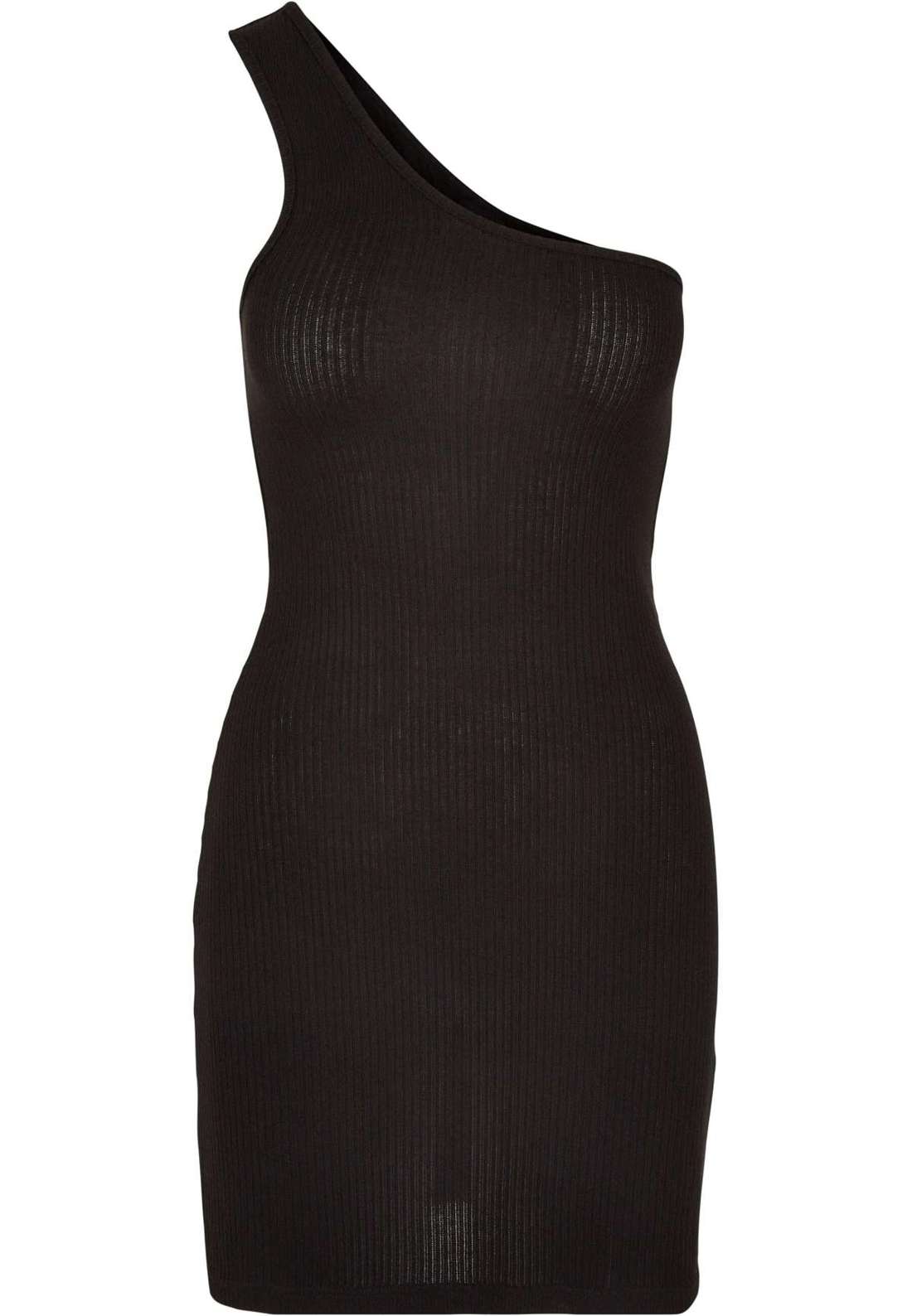 Платье-рубашка Urban Classics Damen Ladies Rib One Shoulder Dress