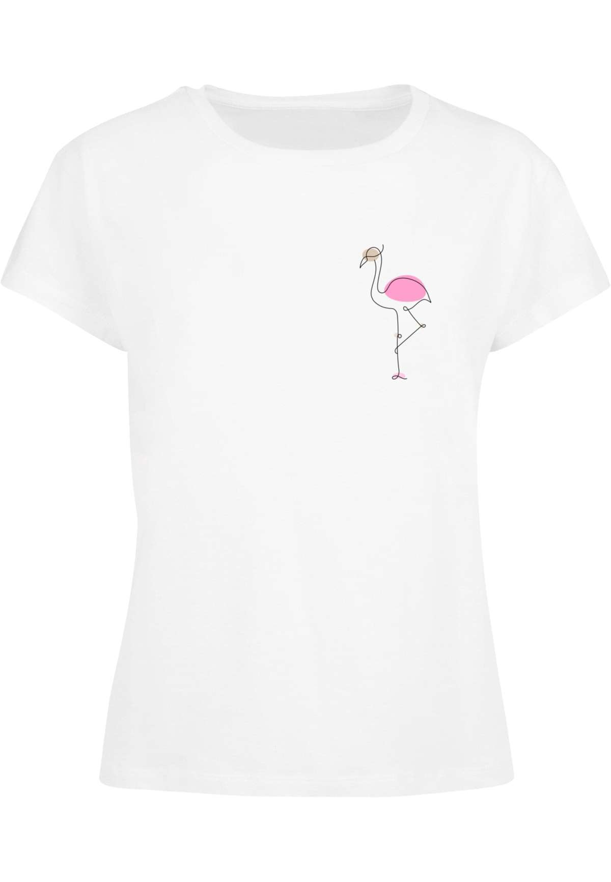 футболка »Damen Ladies Flamingo Box Tee«