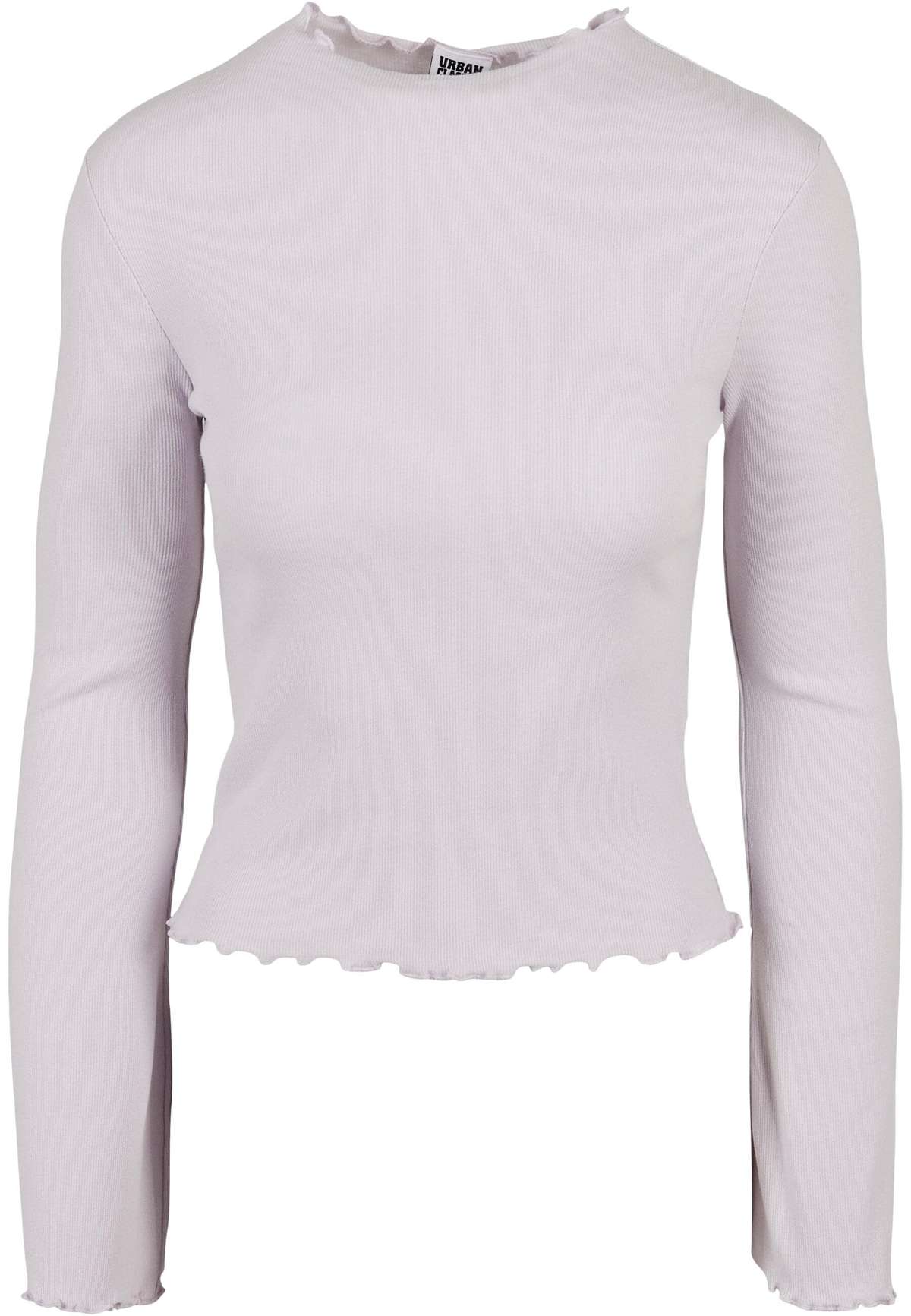 Рубашка с длинным рукавом »Urban Classics Damen Ladies Rib Turtelneck Longsleeve«