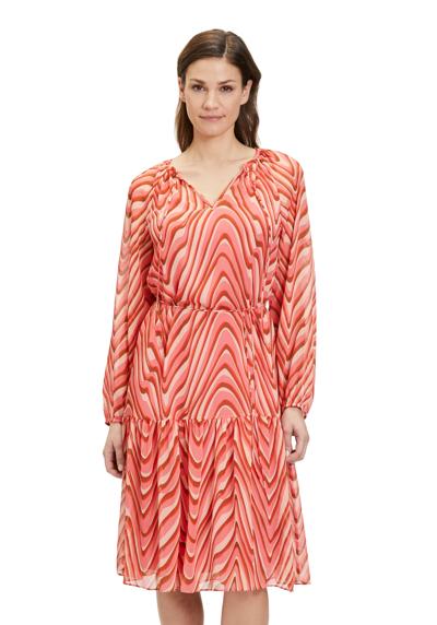 Шифоновое платье Chiffonkleid langarm