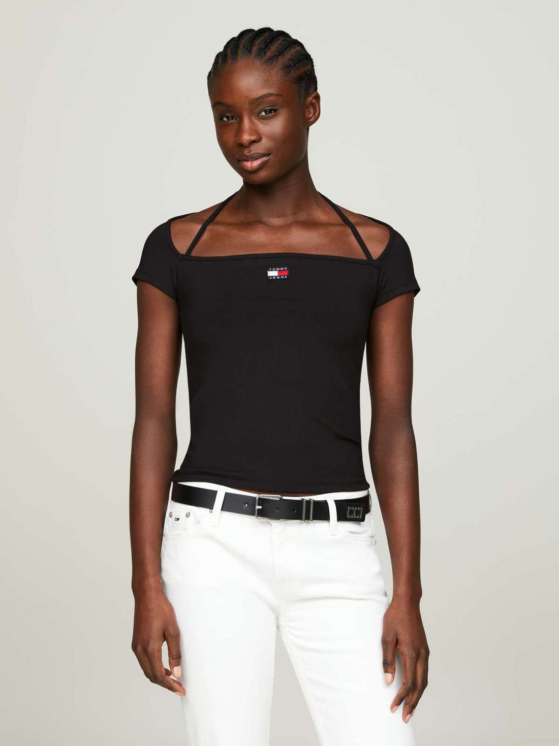 футболка TJW SLIM RIB BADGE STRAP SS EXT