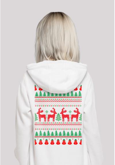 Толстовка с капюшоном Christmas Weihnachten Reindeers