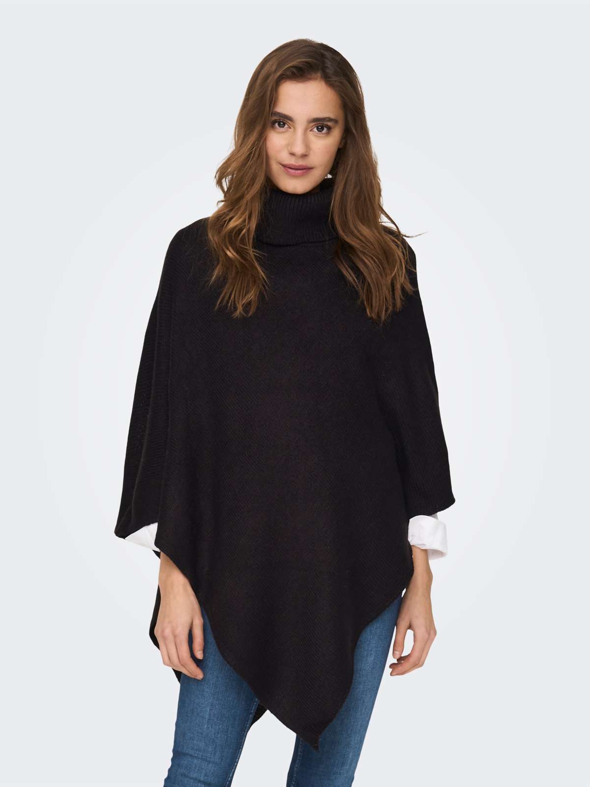 Вяжем пончо »ONLNICOYA L/S PONCHO EX KNT«