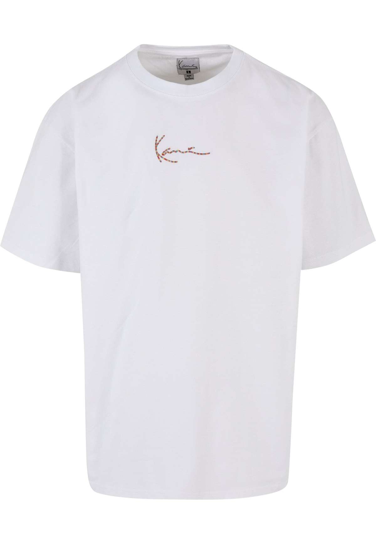 футболка Herren Small Signature Multicolor Logo Tee white