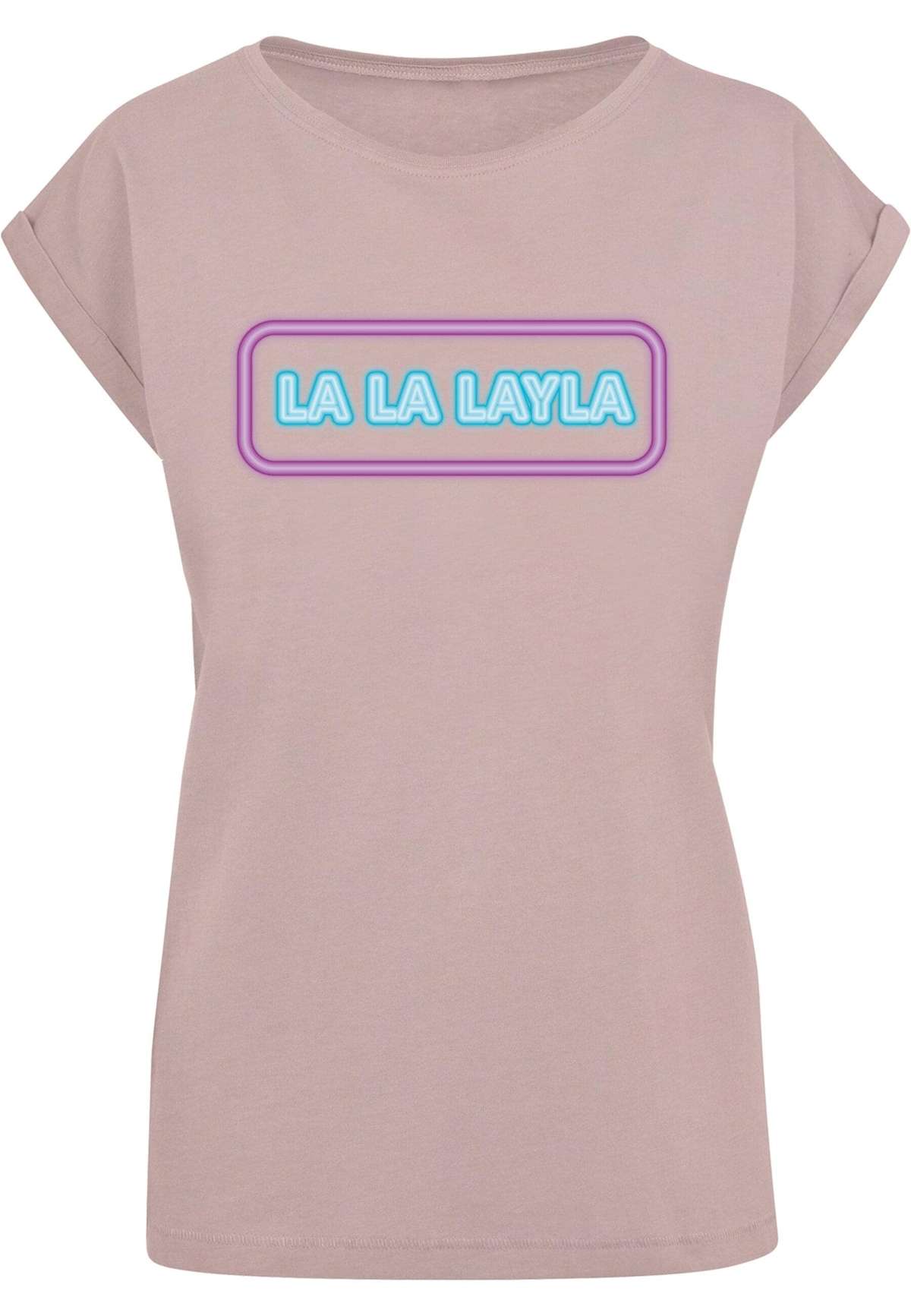 футболка »Damen Ladies LA LA LAYLA T-Shirt«