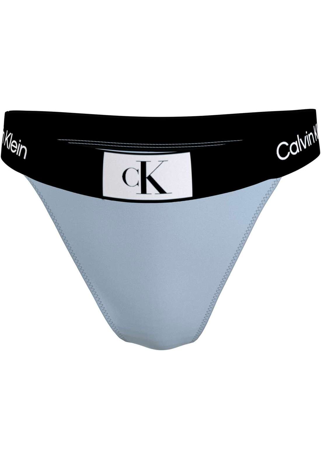 Плавки бикини с логотипом на поясе. HIGH RISE CHEEKY BIKINI