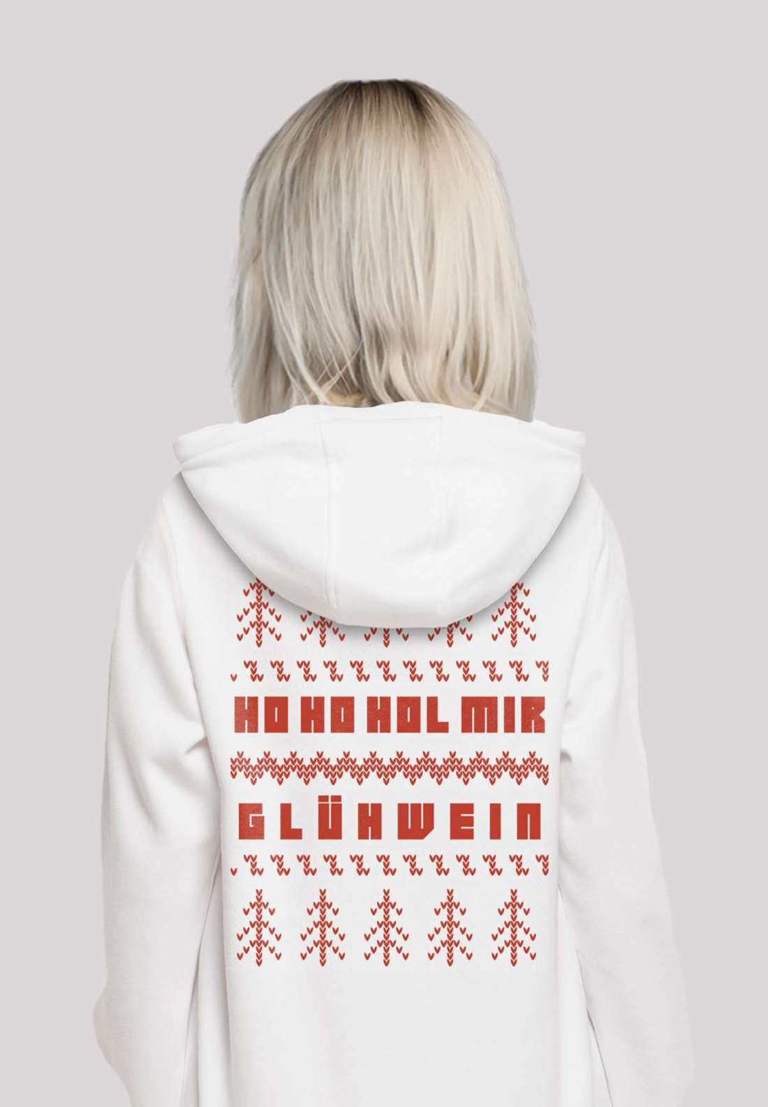 Толстовка с капюшоном Weihnachten Ho Ho Hol mir Glühwein