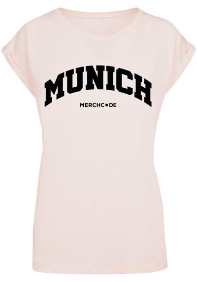 футболка Damen Ladies Munich Wording - T-Shirt