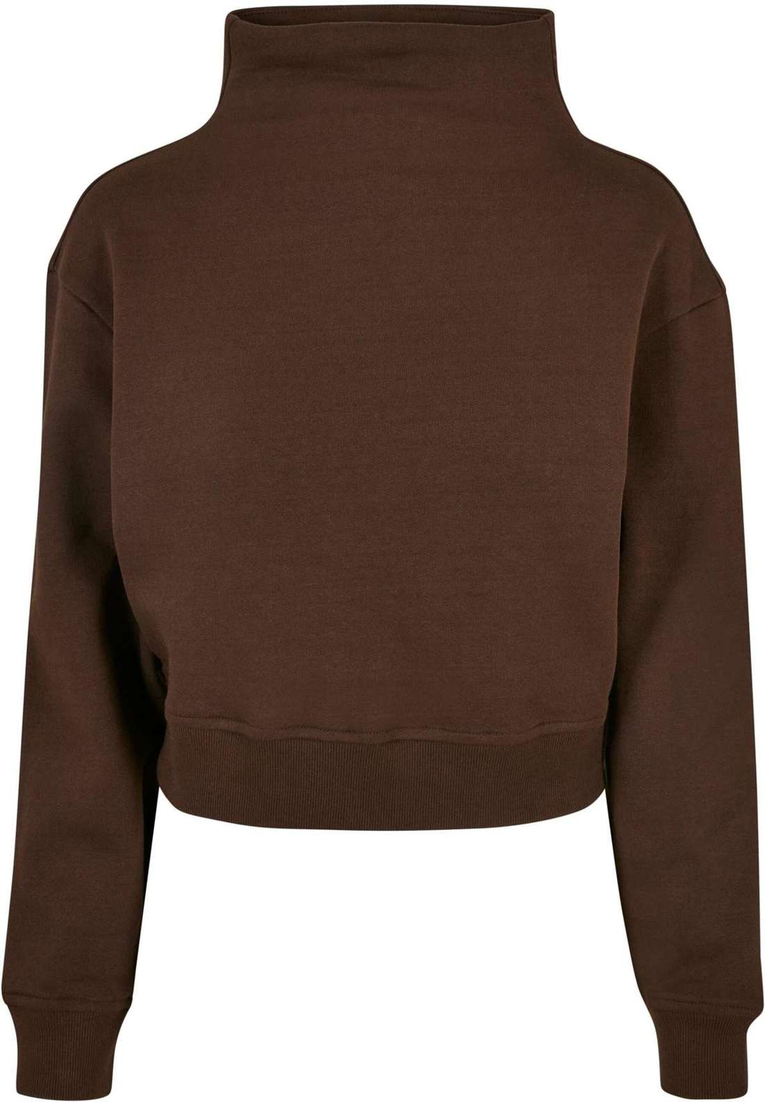Свитера Urban Classics Damen Ladies Organic Short High Neck Crew