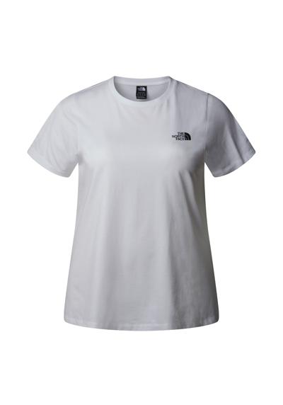 Футболка больших размеров W PLUS S/S SIMPLE DOME TEE