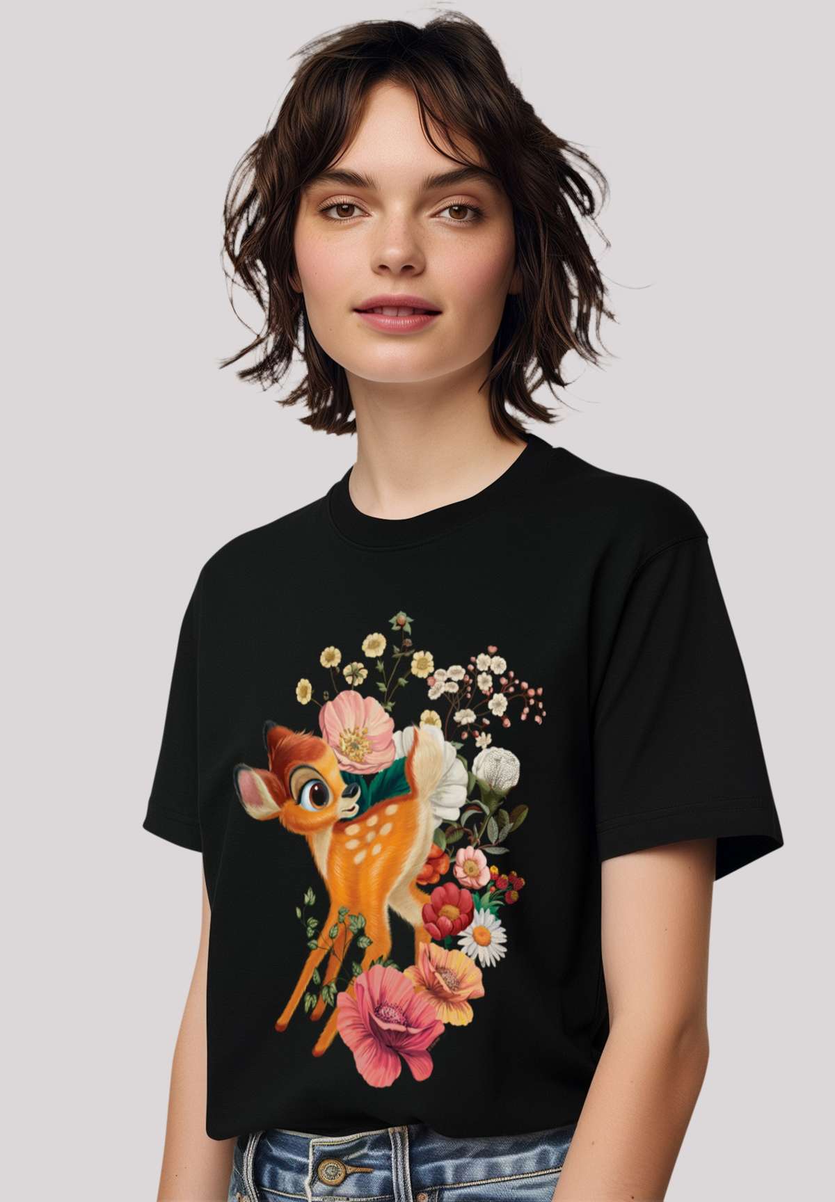 футболка Disney Bambi Meadow Blumen