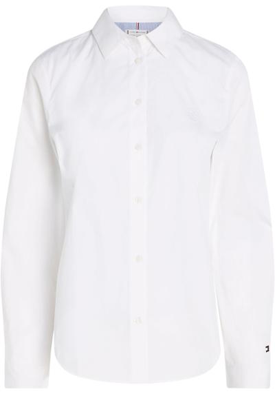 Блузка-рубашка с тисненым логотипом