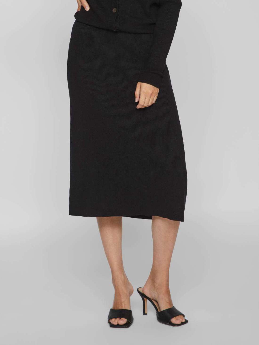 Вязаная юбка VICOMFY A-LINE KNIT SKIRT- NOOS