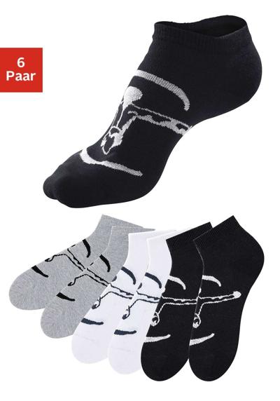 Носки-кроссовки (6 пар), идеальны для спорта и отдыха.