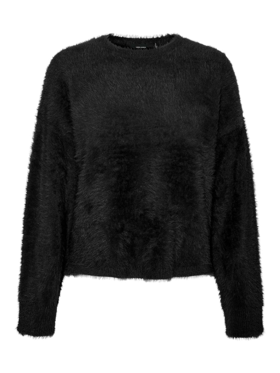 Свитер с круглым вырезом »VMALINA LS O-NECK BOXY PULLOVER BOO«