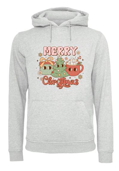 Толстовка с капюшоном »Merry Christmas Cozy And Cute«