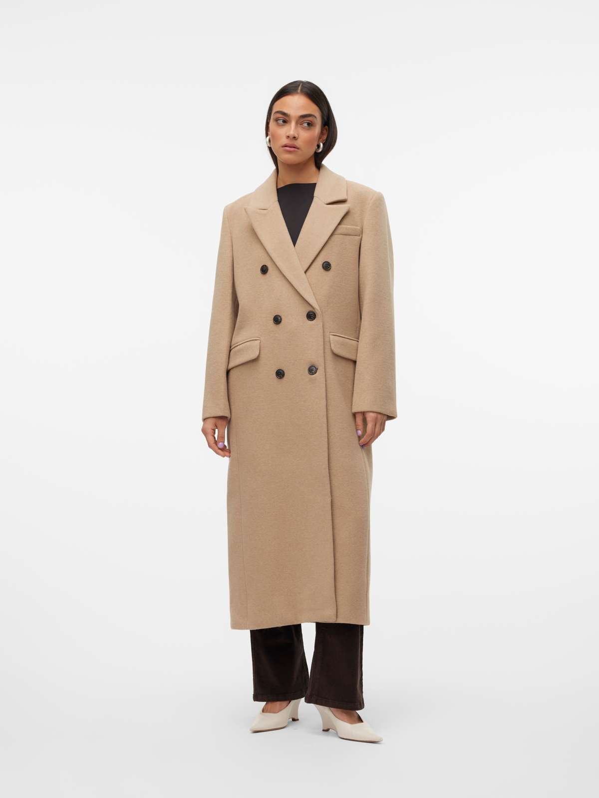 Длинное пальто »VMEDENSIA LONG WOOL COAT GA«