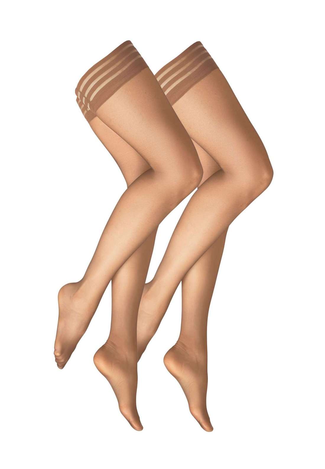 Прозрачные колготки Halterlose Strümpfe 2er Pack