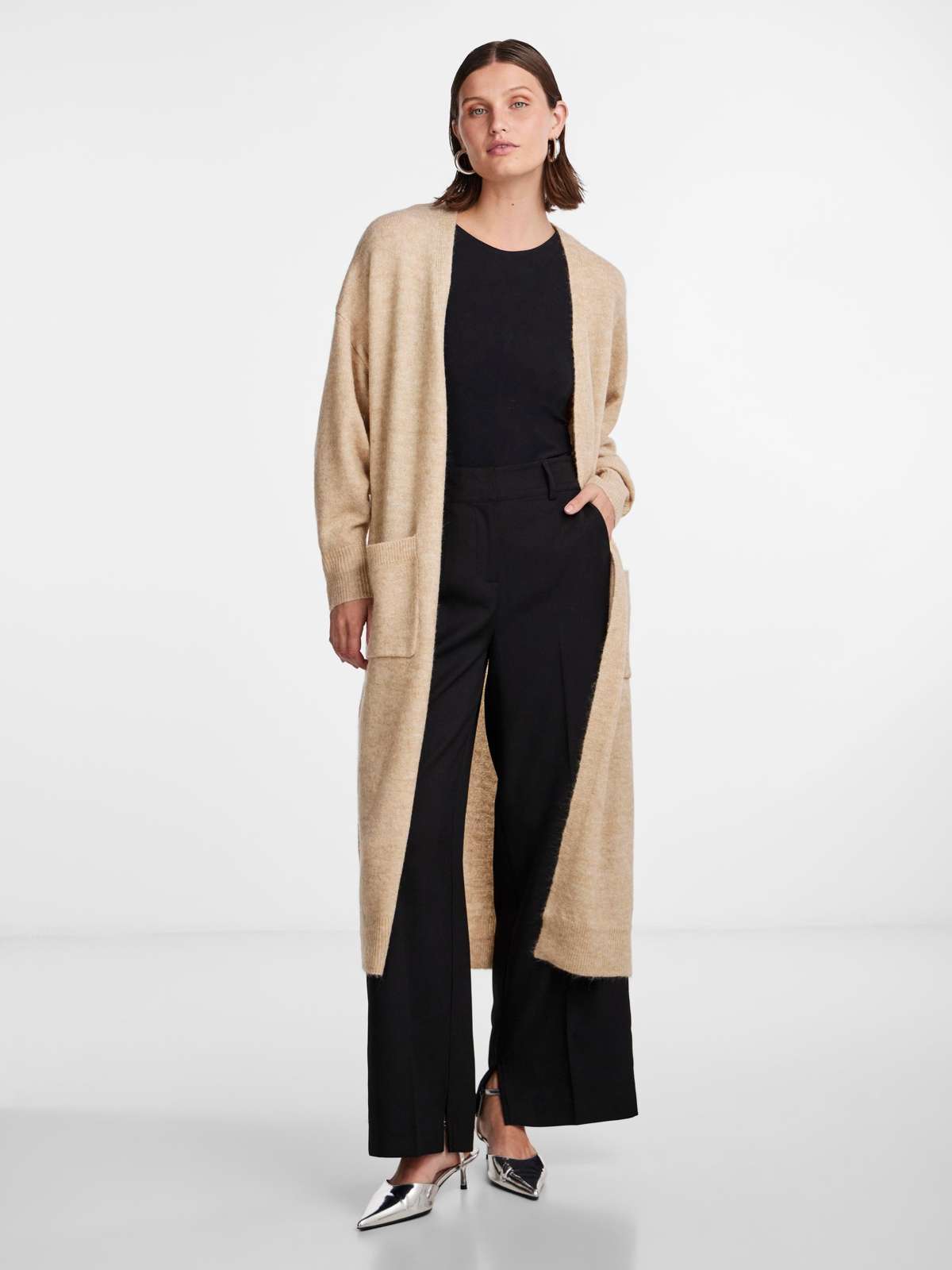 Длинный кардиган »YASBALIS LS LONG KNIT CARDIGAN S. NOOS«