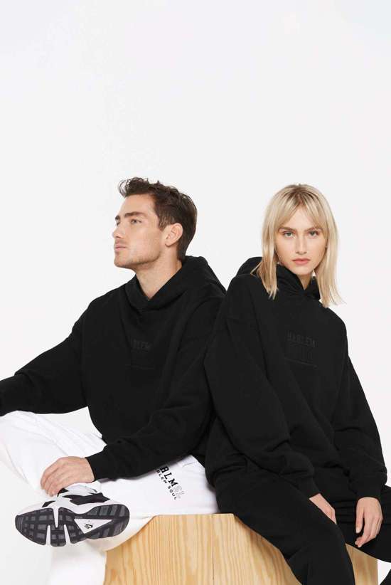 Толстовка с капюшоном из хлопка