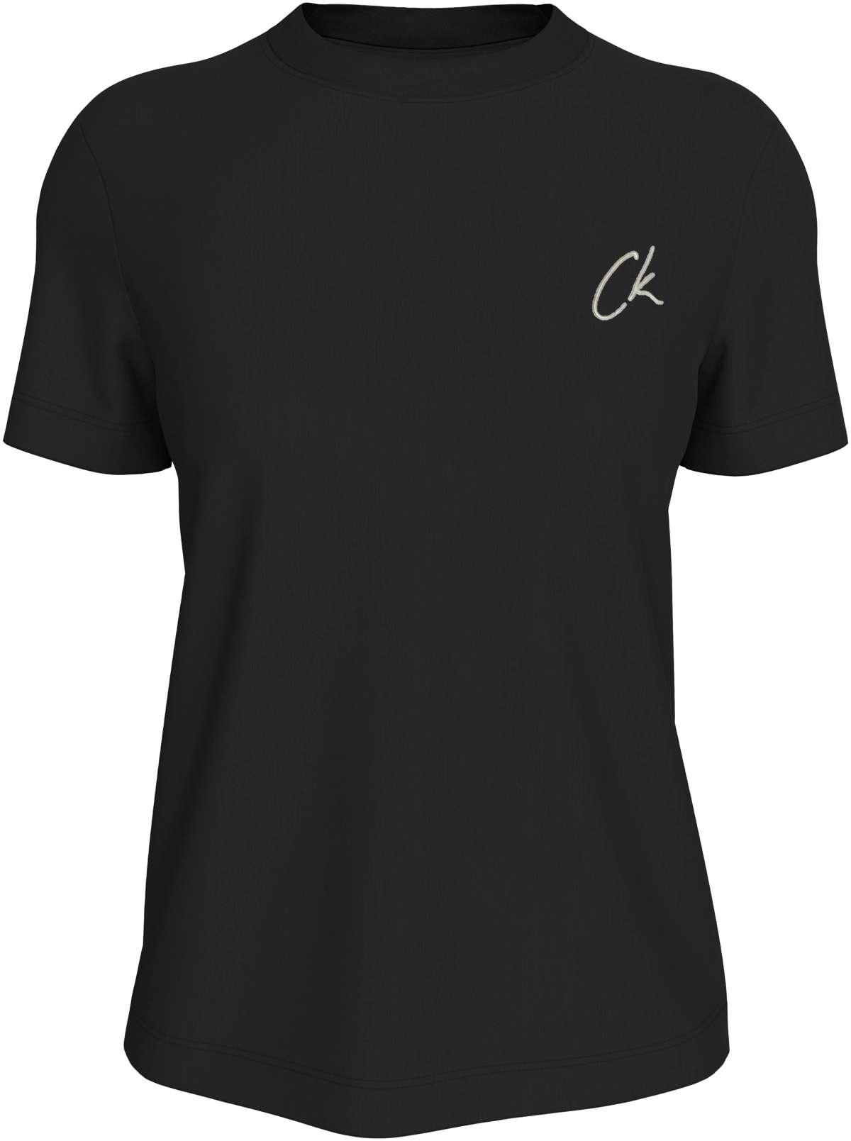 Футболка больших размеров с вышитым логотипом. »Plus Embroidered CK Regular Tee«