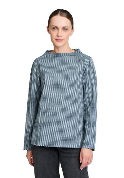 Рубашка с коротким рукавом Betty & Co Strukturshirt mit Turtle Neck