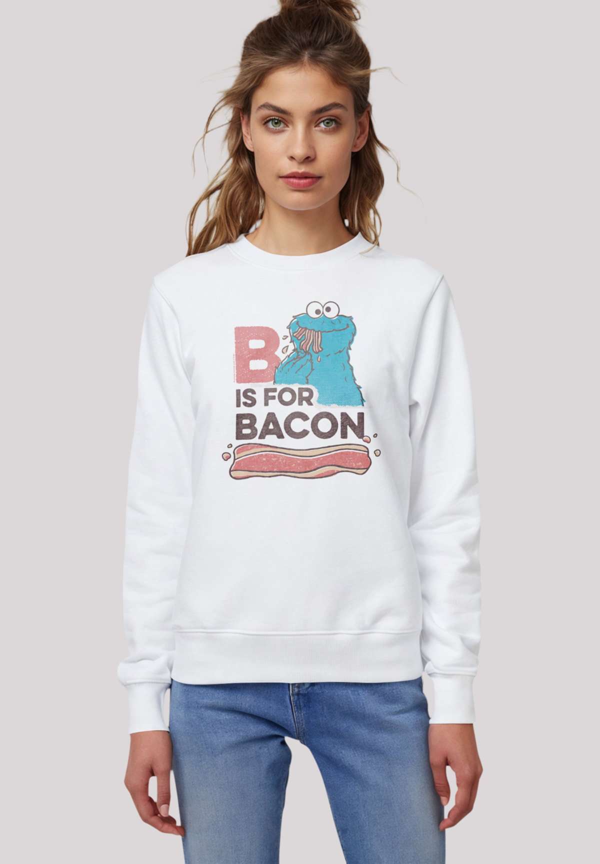 толстовка Sesamstra?e Cookie Monster Bacon