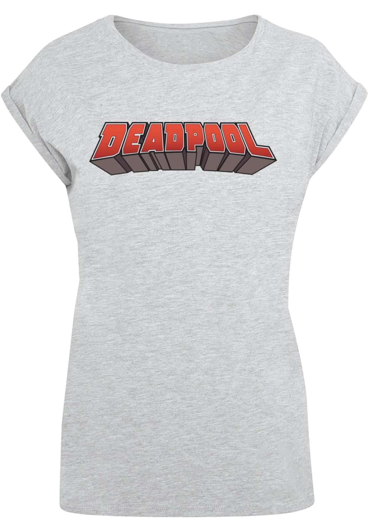 футболка »Damen Ladies Deadpool - Text Logo T-Shirt«