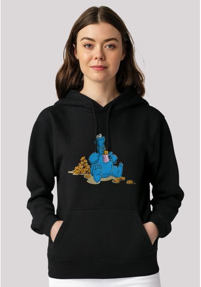 Толстовка с капюшоном Sesamstraße Cookie Monster Coockietime