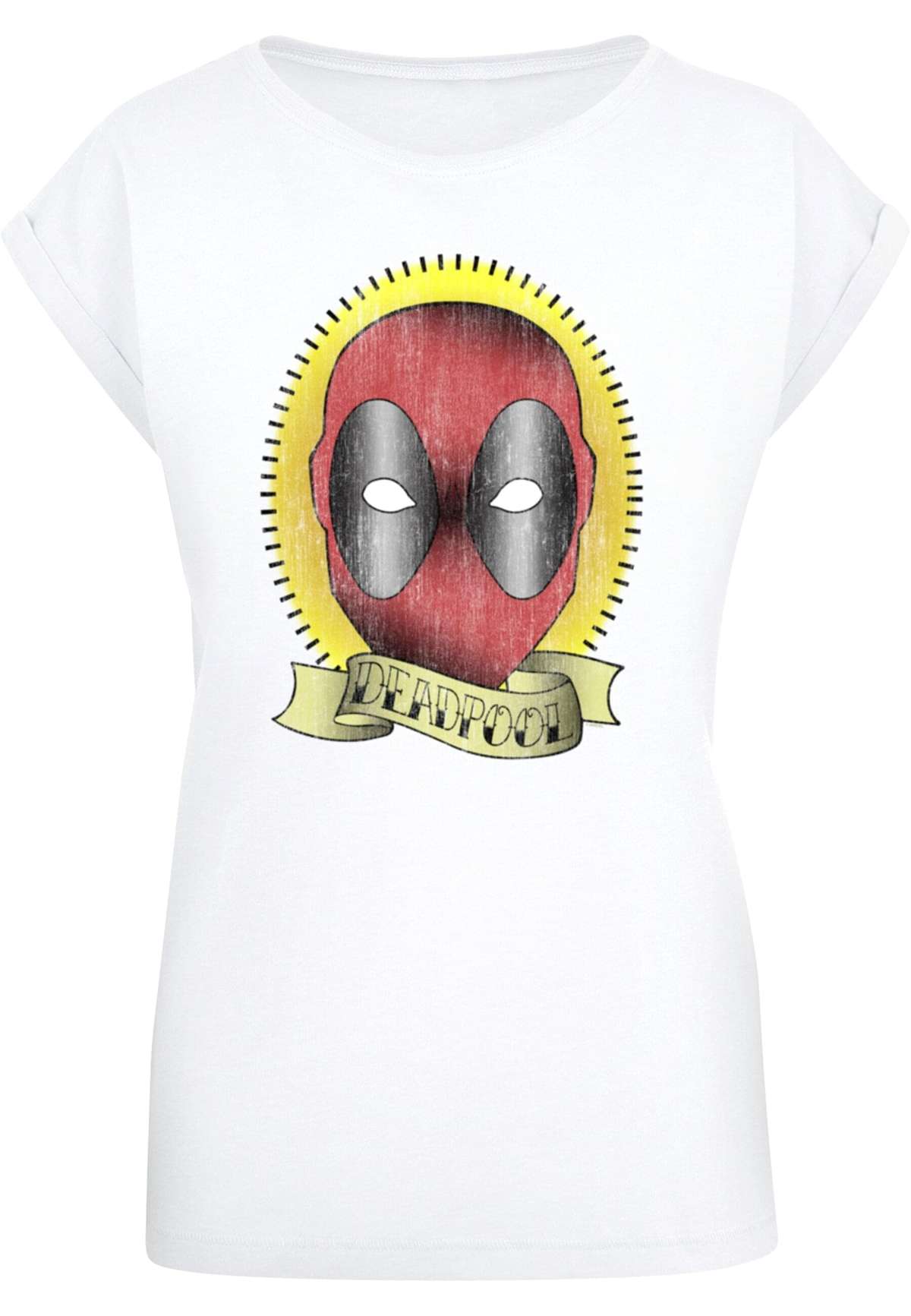 футболка »Damen Ladies Deadpool - Tattoo Print T-Shirt«