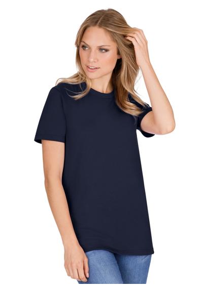 футболка TRIGEMA Slim Fit T-Shirt aus DELUXE Baumwolle