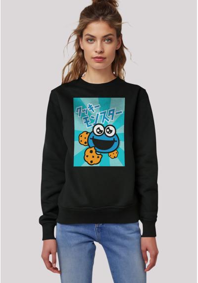 толстовка Sesamstraße Cookie Monster Anime