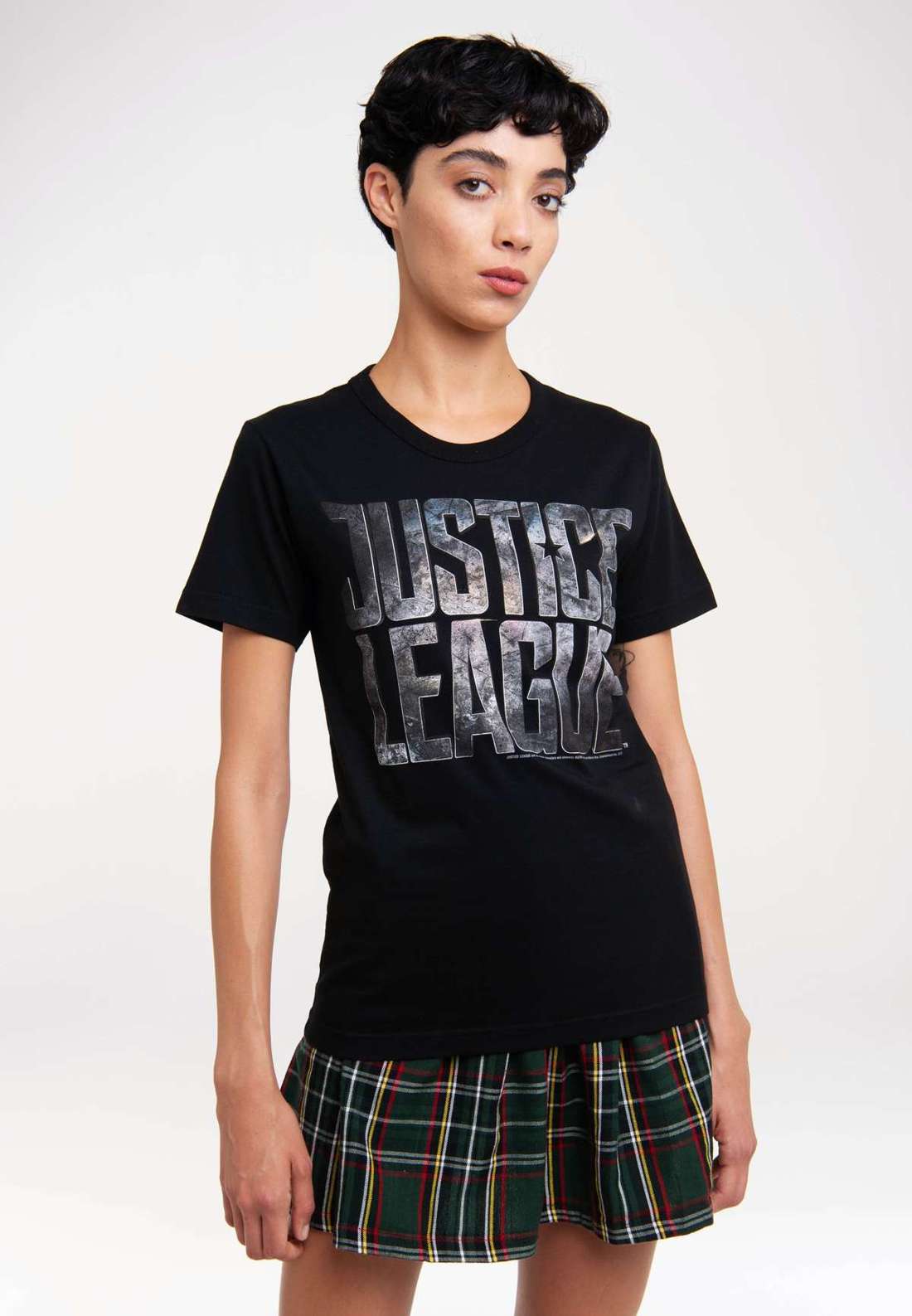 Футболка с лицензионным принтом Justice League Movie