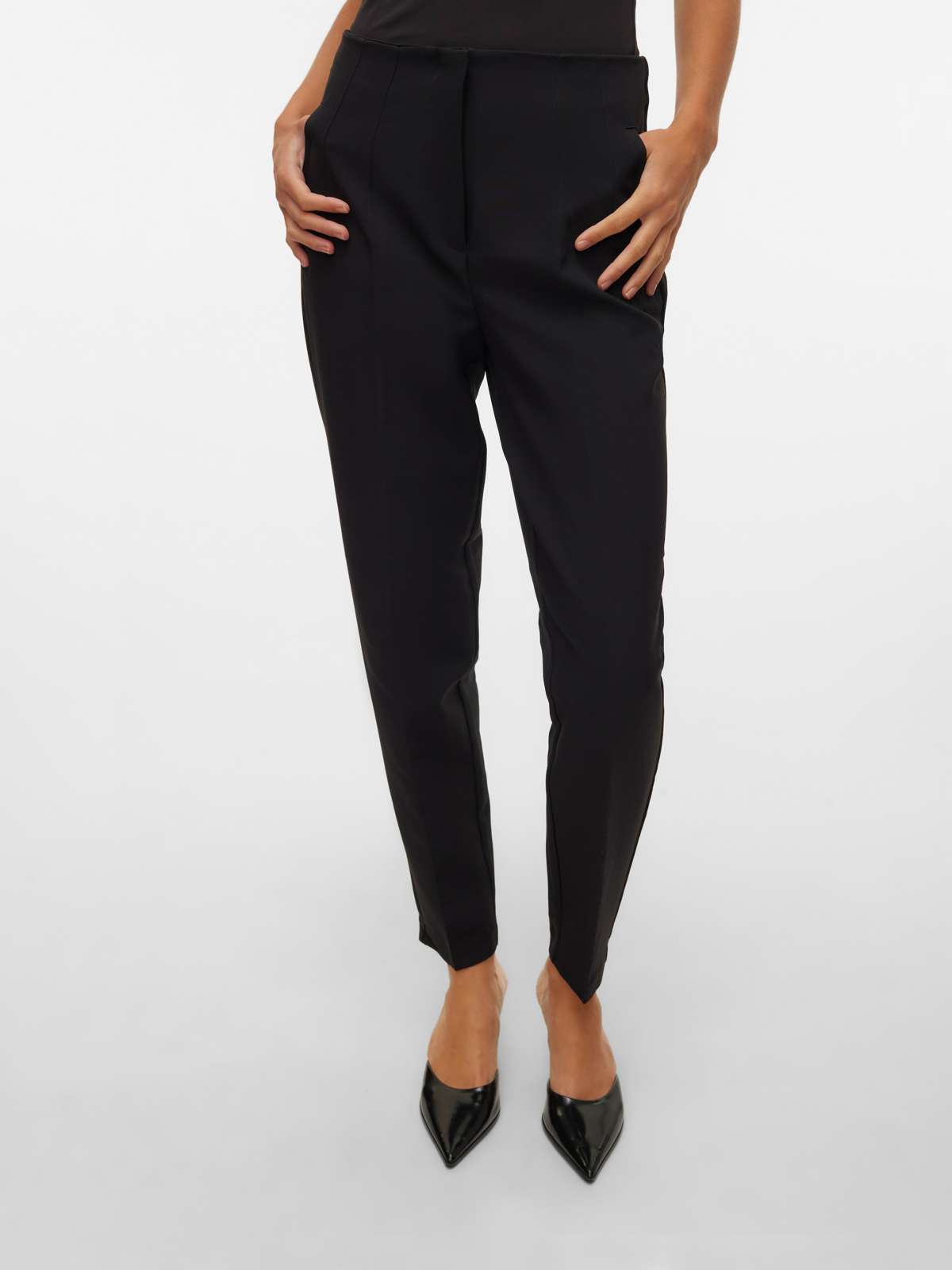 Костюмные брюки VMLINA HW TAPERED PANT NOOS