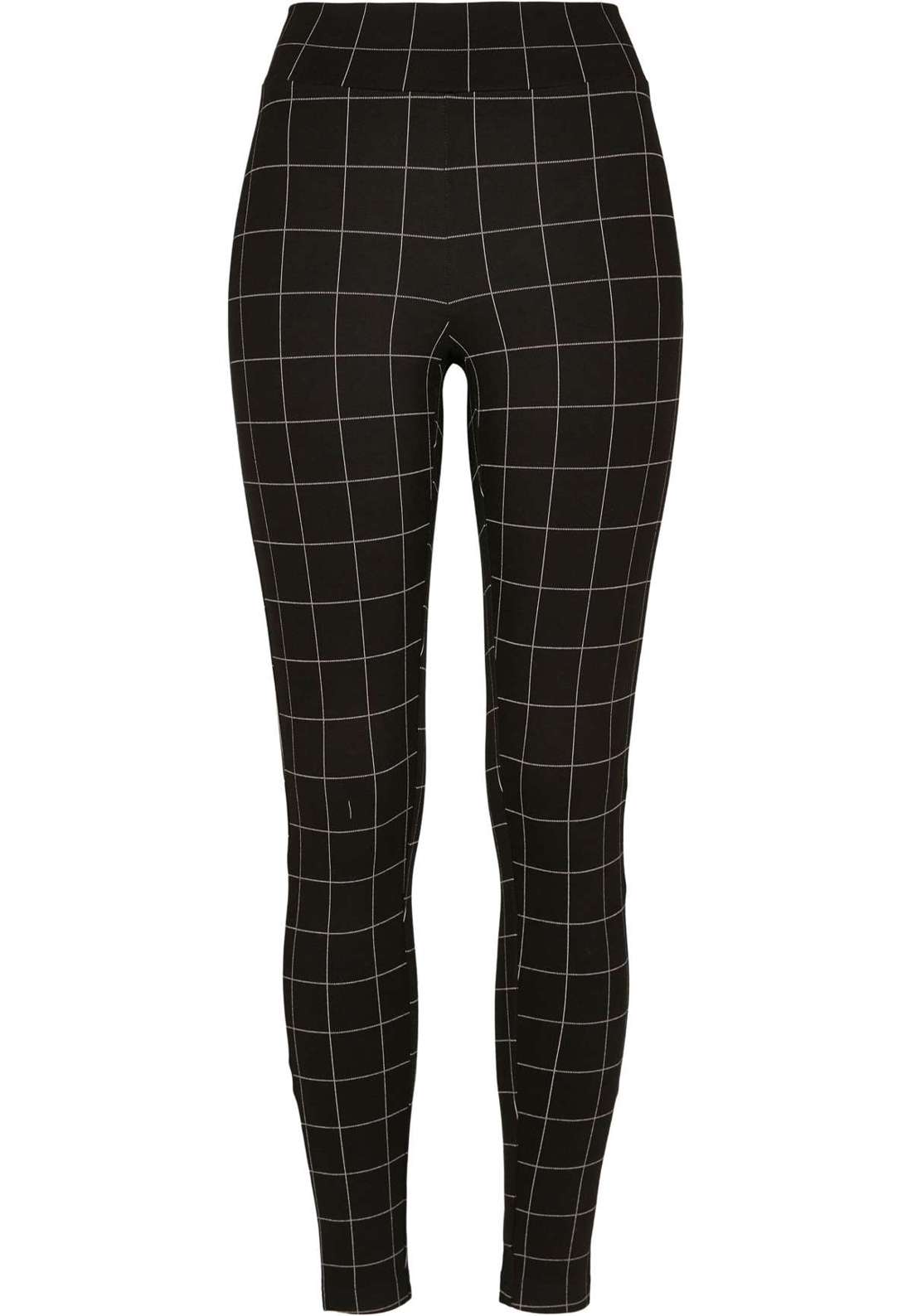 леггинсы Urban Classics Damen Ladies Check High Waist Leggings