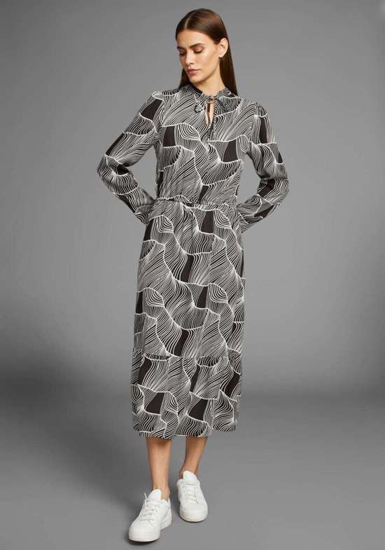 Платье миди с модным принтом - НОВАЯ КОЛЛЕКЦИЯ