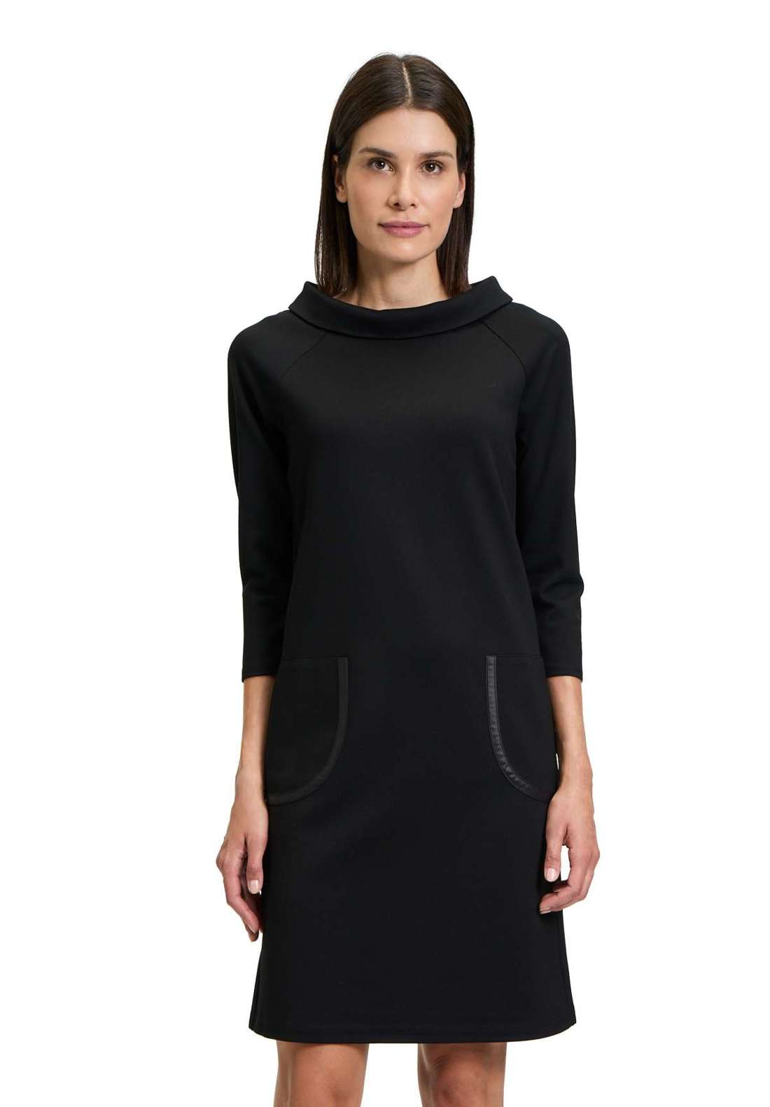 спортивное платье Sweatkleid mit Kragen