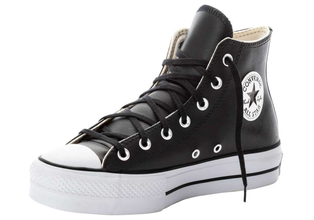 Кроссовки CHUCK TAYLOR ALL STAR LEATHER PLATFORM