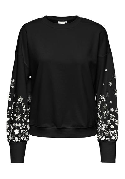 толстовка ONLBROOKE L/S O-NECK FLOWER SWT