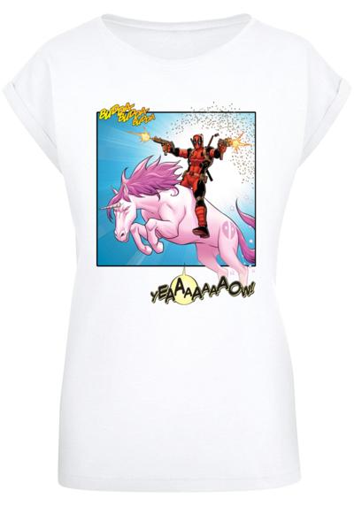 футболка Damen Ladies Deadpool - Unicorn Battle T-Shirt