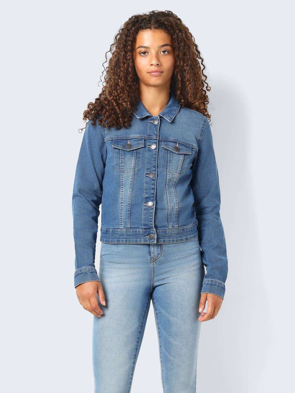 Джинсовая куртка NMDEBRA L/S BLUE DENIM JACKET NOOS