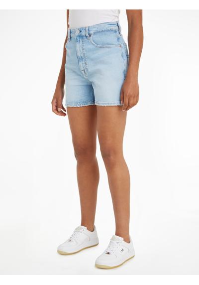Шорты с логотипом и флагом Tommy Jeans MOM UH SHORT BH0113