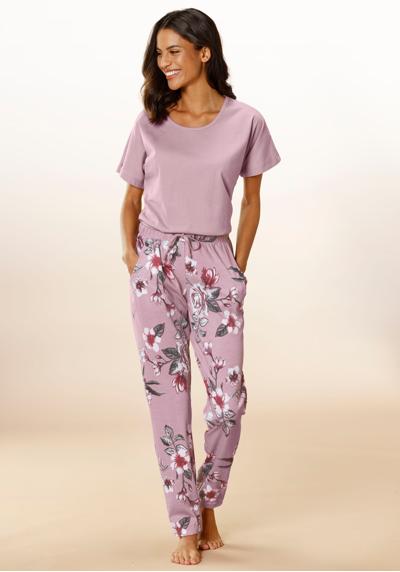 Пижамы (2 шт.) с цветочным принтом