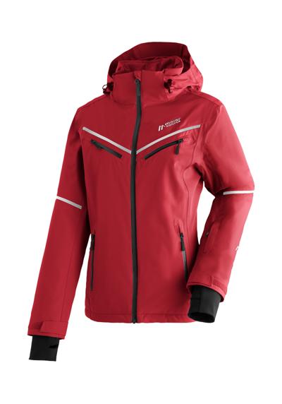 Лыжная куртка, дышащая женская лыжная куртка, водонепроницаемая и ветрозащитная зимняя куртка.