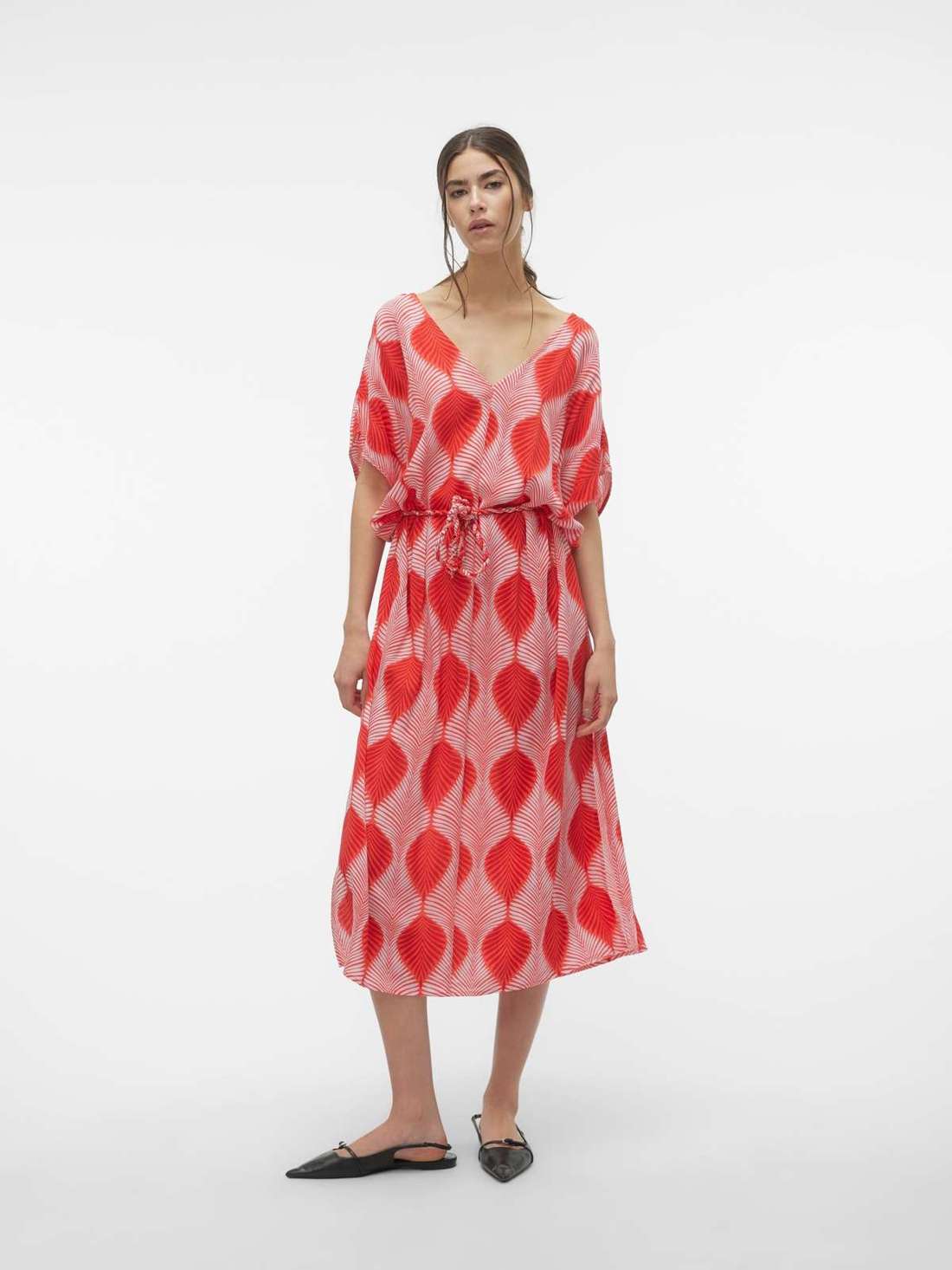 Летнее платье VMTULA OLGA SS 7/8 DRESS WVN GA