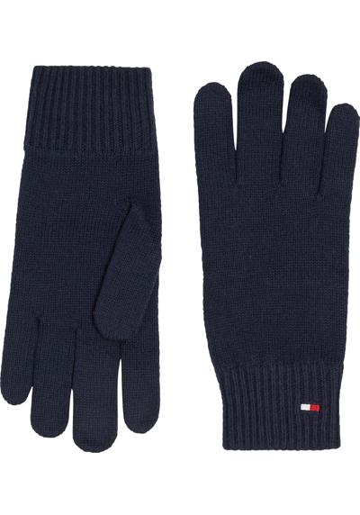 Трикотажные перчатки с вышивкой логотипа. »ESSENTIAL FLAG GLOVES«