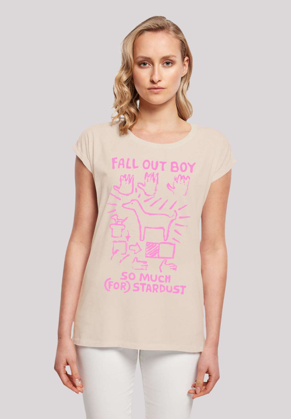 футболка »Fall Out Boy Pink Dog So Much Stardust«